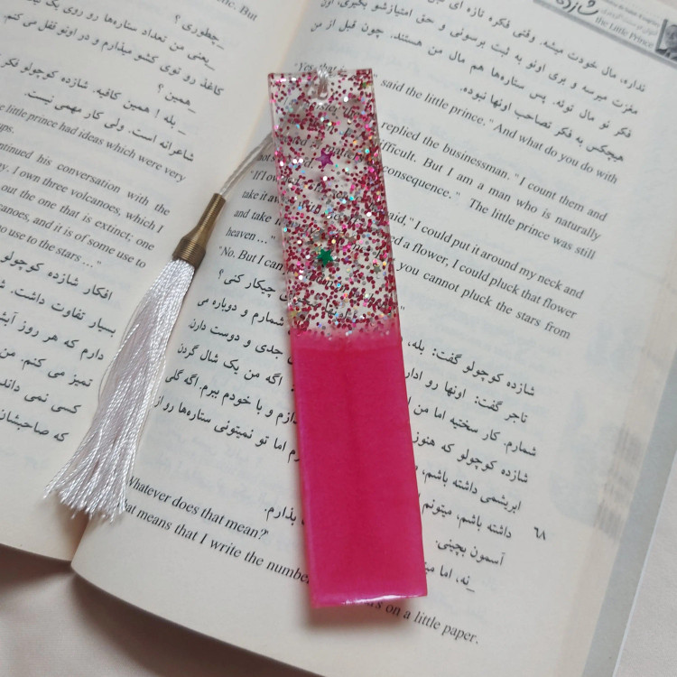 نشانگر کتاب رزینی ،کادویی،هدیه شیک