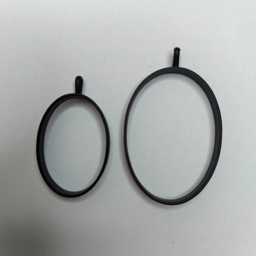 فریم فلزی زیورآلات رزینی