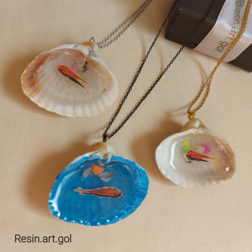 رومانتویی رزینی حوضچه ماهی