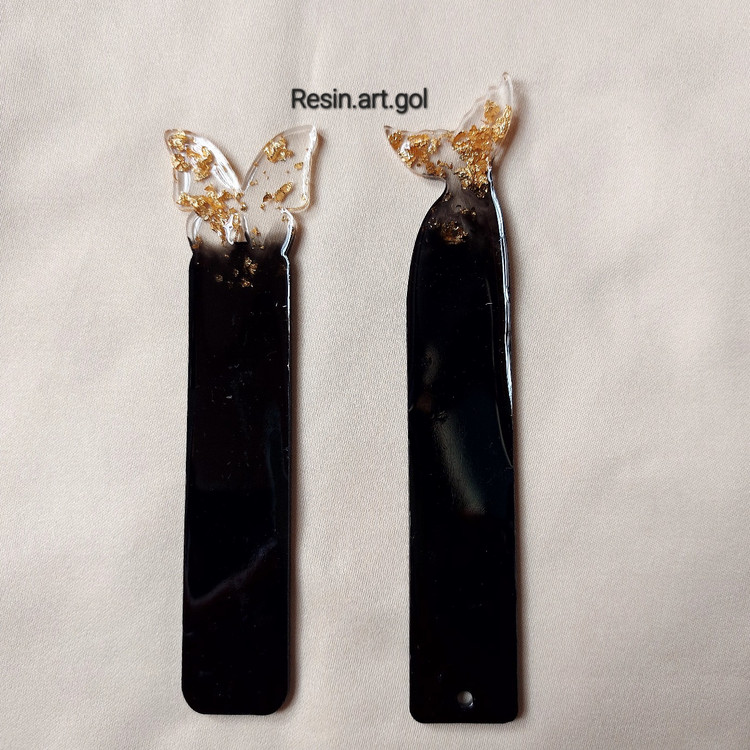 نشانگر کتاب خاص طرح پروانه رزینی