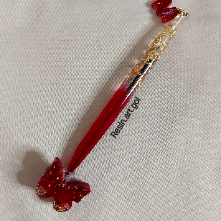 خودکار فانتزی رزینی هدیه